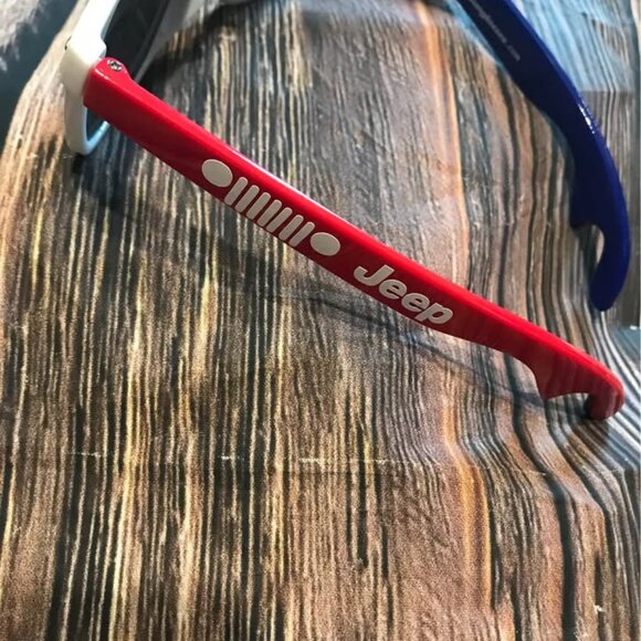 Jeep Sunglasses American Flag Forth of July Red White Blue USA NEW Custom Made - Picture 10 of 14